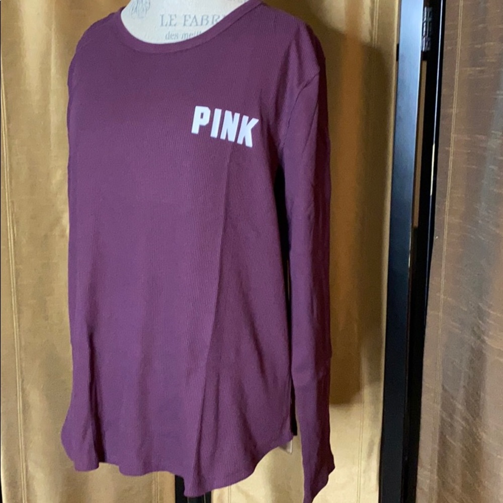 Long John burgundy shirt from PINK